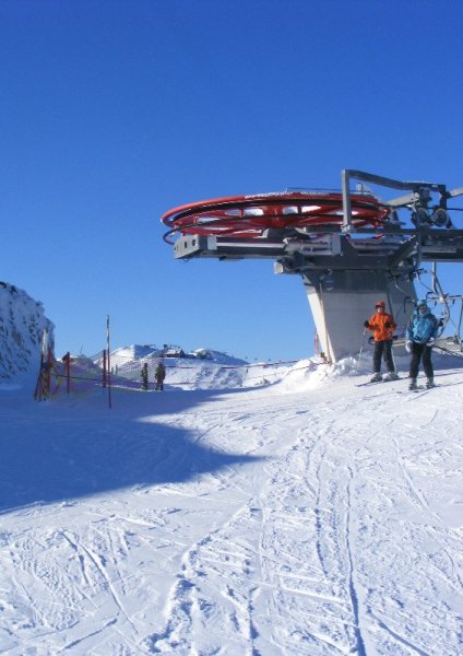 Hasing felvonó teteje