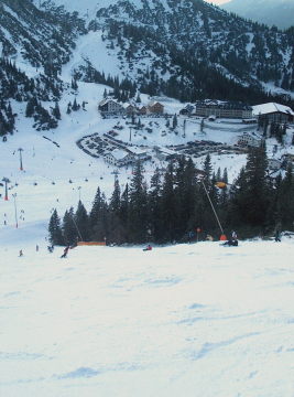 7a pályáról a Hochkar centruma