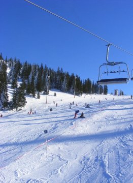 "Hegyi legelő" pályaaz "Alm" felvonóról