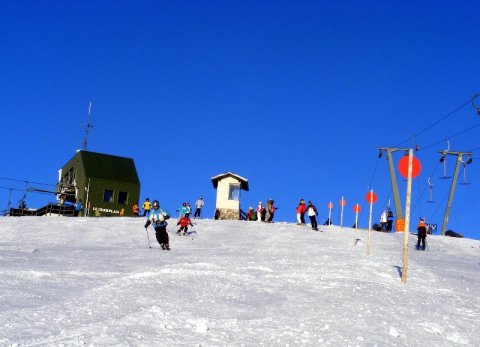 Leckerplán-tető a "Napfényes-lejtő" felső részéről