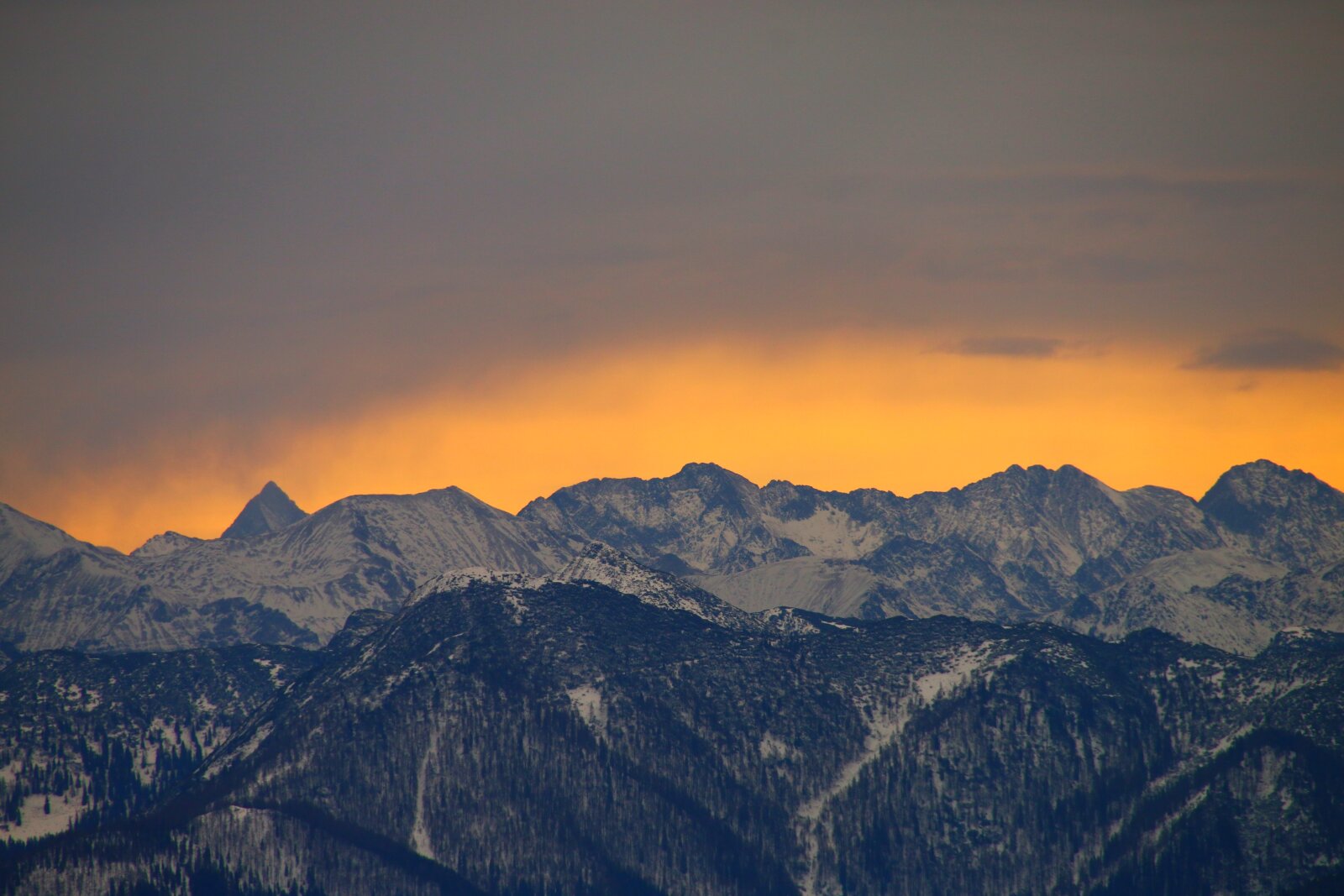 Kelet felé napsütés