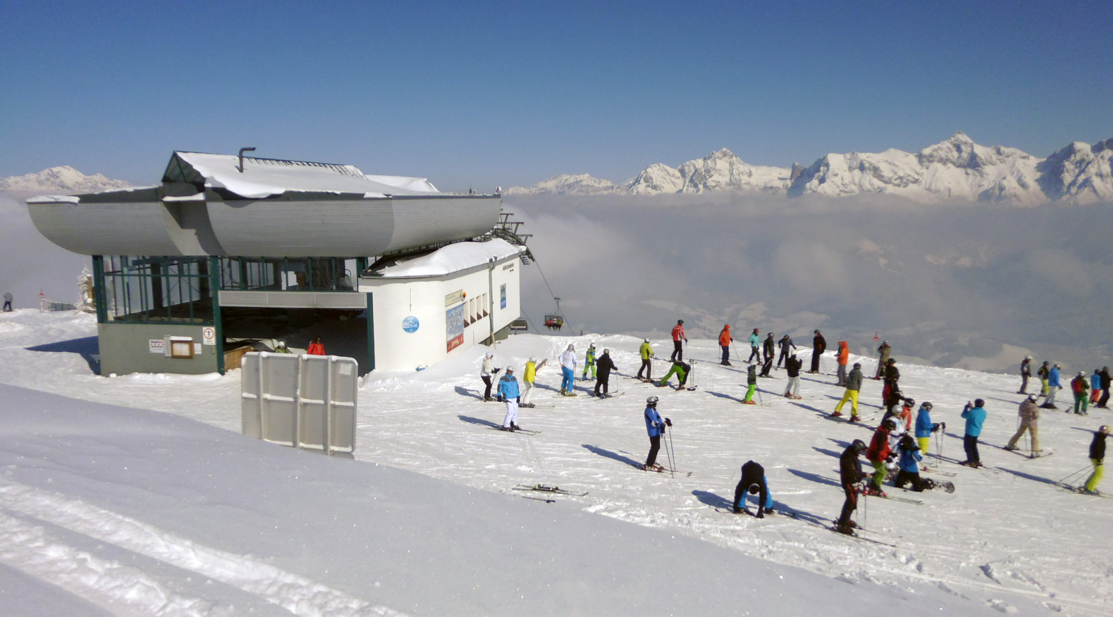 Langeck, Abergalmbahn