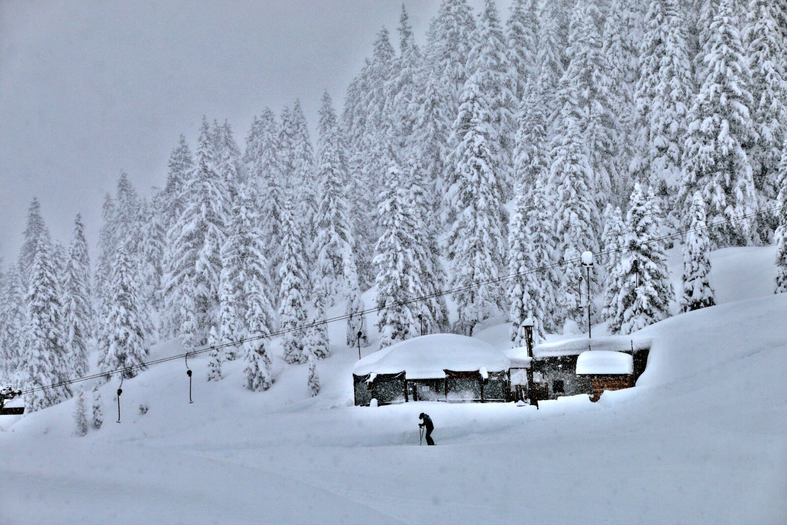 Hochkeil (Hochkönig) a nagy hónak köszönhetően ma kinyitott - Fotó: Stánicz Balázs (Stani)