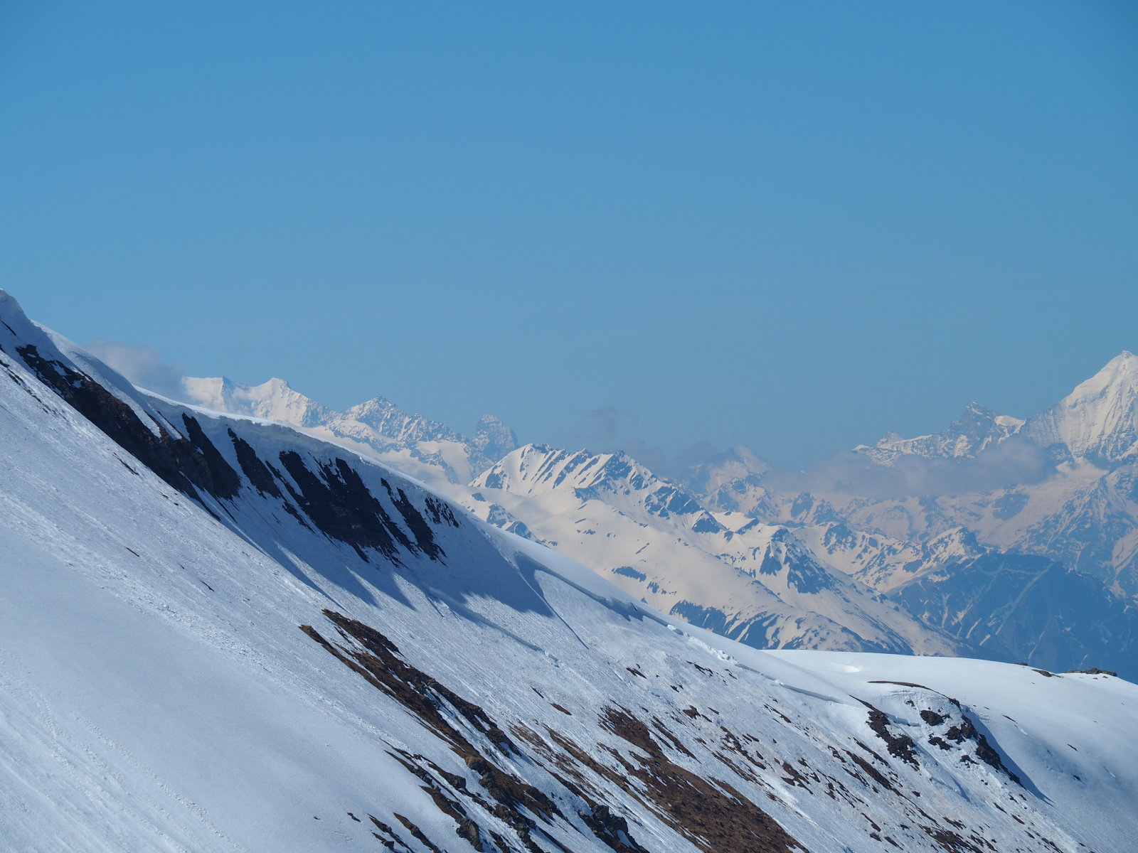 Matterhorn szemben(kb. 88km-re légvonalban)