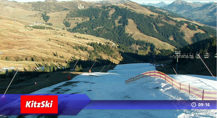 Kitzbüheli Resterhöhén a tavalyi havon síelnek - Fotó: Feratel