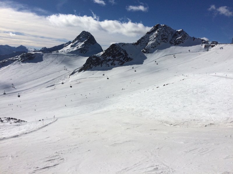 Sölden a múlt hétvégén - Fotó: AF - Kattints a képre a nagyításhoz