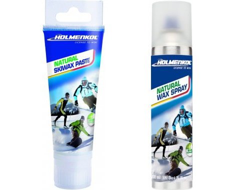 Holmenkol Natural krém és spray wax