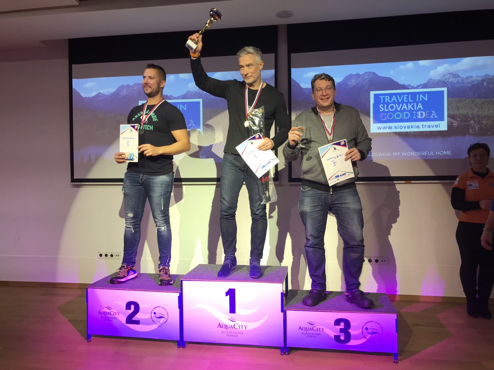 A senior I. kategória győztesei