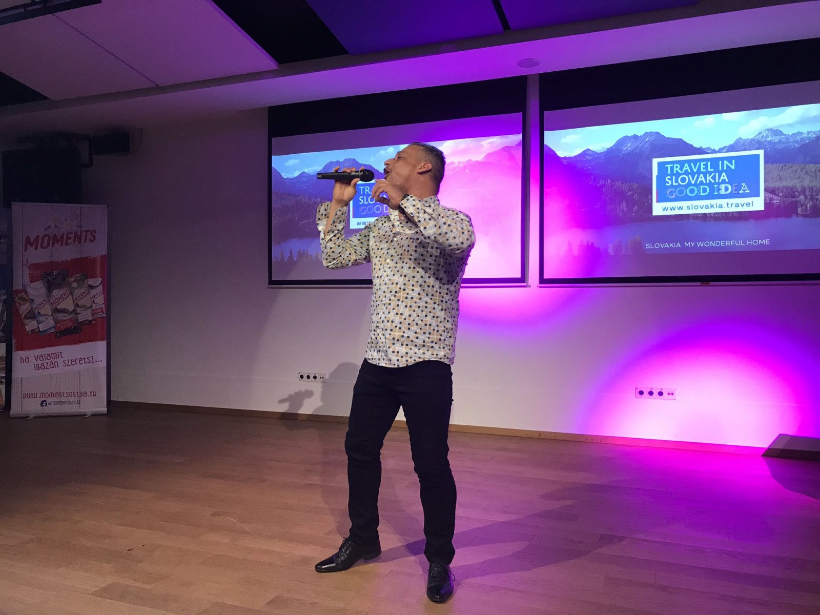 A díjkiosztó után Bebe szórakoztatta a közönséget 