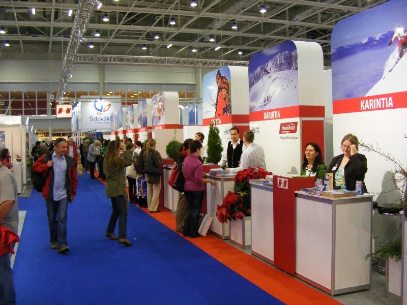 Az előzetes híresztelések ellenére igenis jelen van Ausztria, Szlovákia, Szlovénia, Lengyelország és Franciaország nemzeti idegenforgalmi képviselete is a vásáron! - Kattints a képre a nagyításhoz