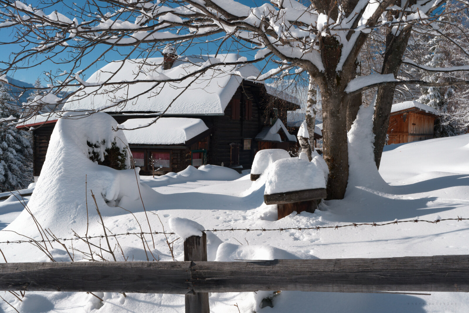A Poserhöhe-hütte (12.03)