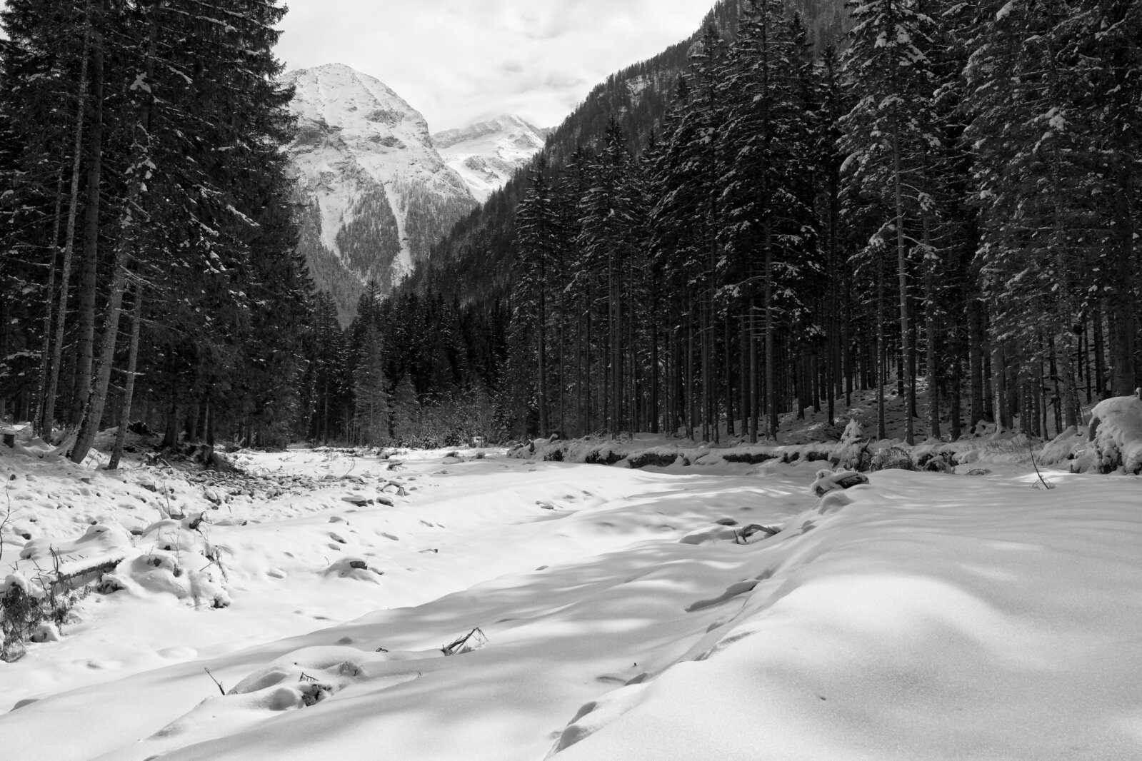 Kötschachtal, szemben a Böcksteinkogel