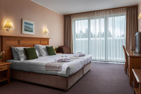 Pótágyazható kétágyas szoba