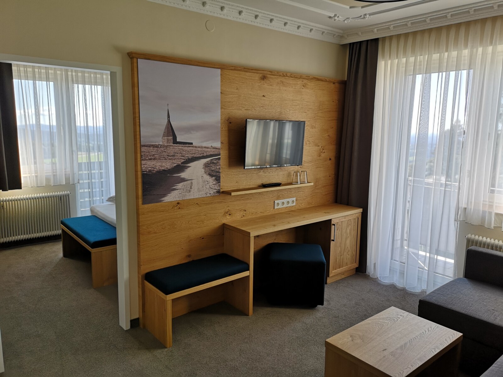 3 ágyas, kétlégterű családi szoba