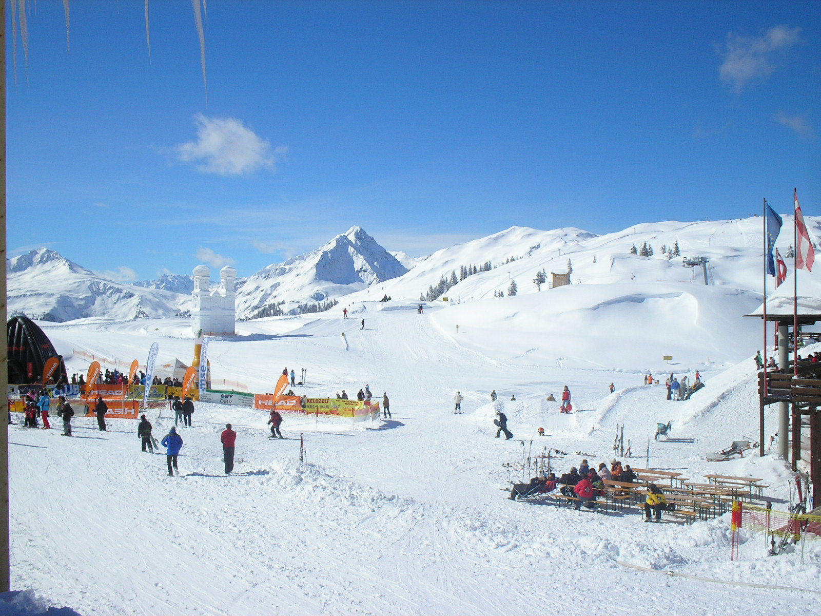 Sétatér a Sonnenkopfon