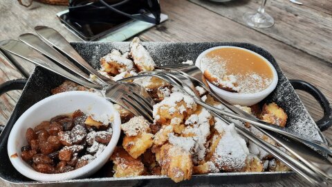 Schmarni azaz császármorzsa (Kaiserschmarren) | Fotó: sielok.hu (Turracher Höhe)