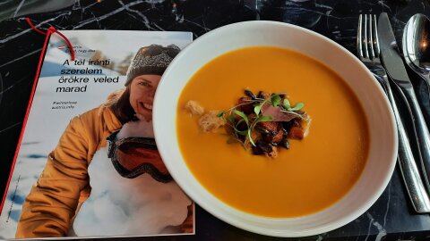 Sütőtökkrémleves