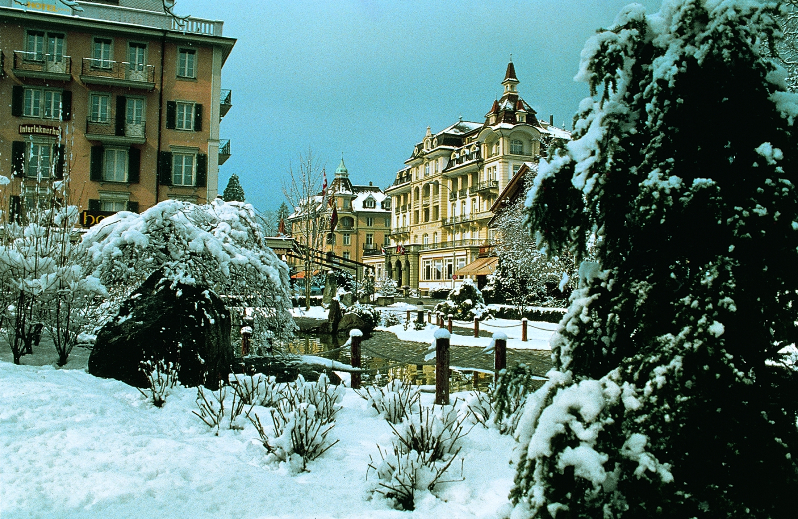 A Japán-kert télen