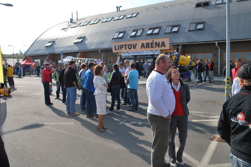 Az Interlavex kiálltást a Liptószentmiklóson található Liptov Arénában rendezik meg.