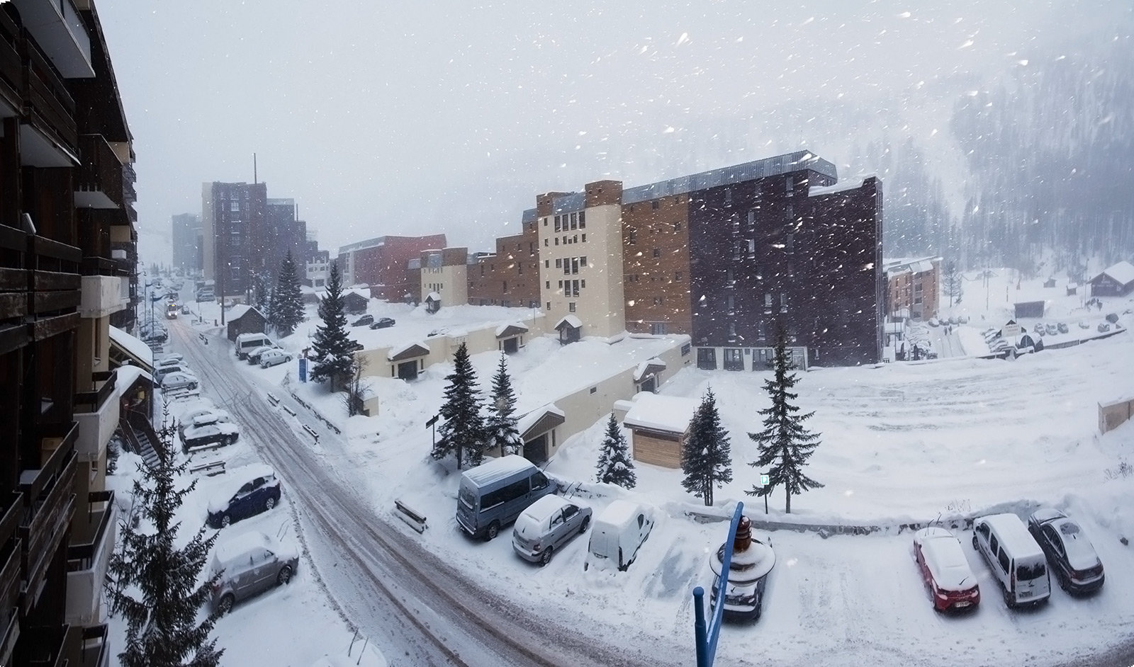 Kilátás az erkélyről