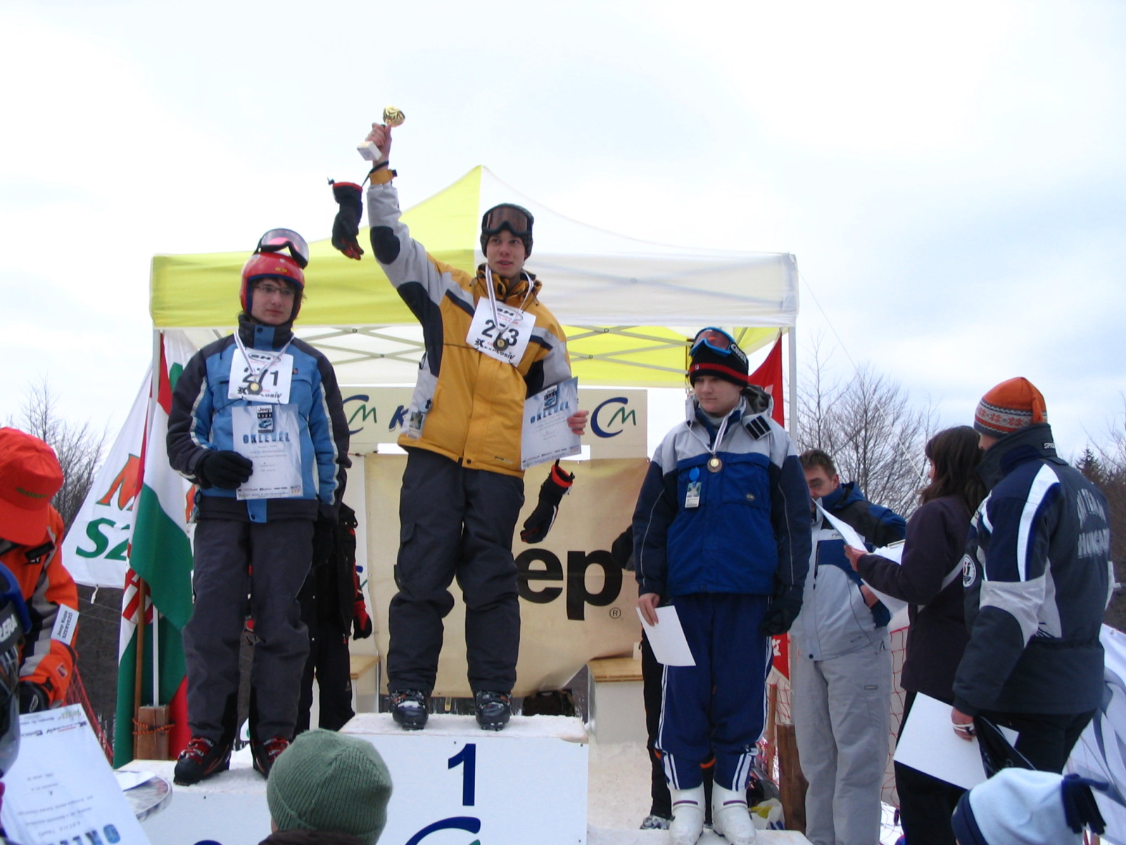 A nyertes: Szőke Péter