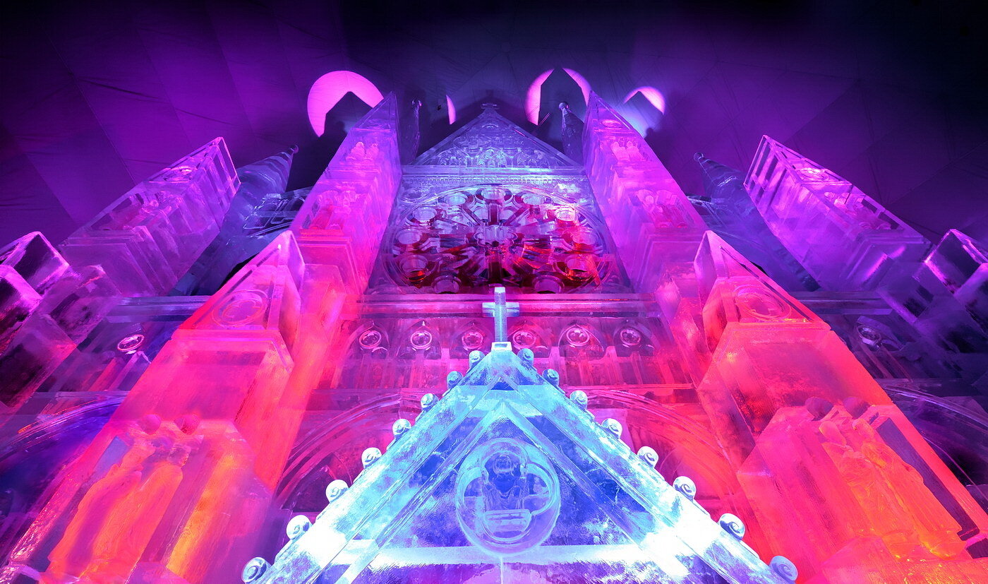 A jégkatedrális bejárata | Fotó: Marek Hajkovsky / Slovakia Travel