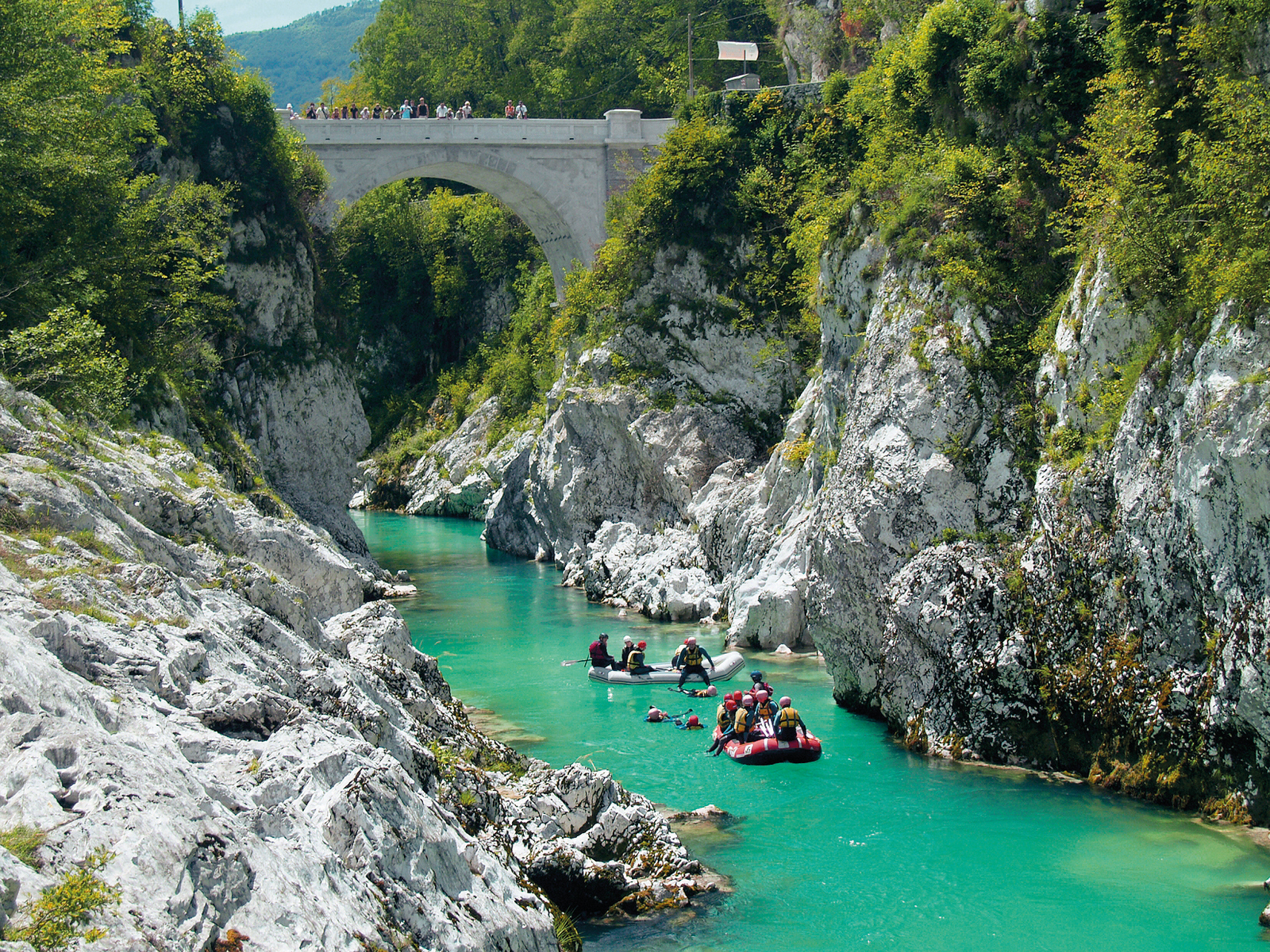 Kobarid, Napoleon-híd | Fotó: LTO Sotocje