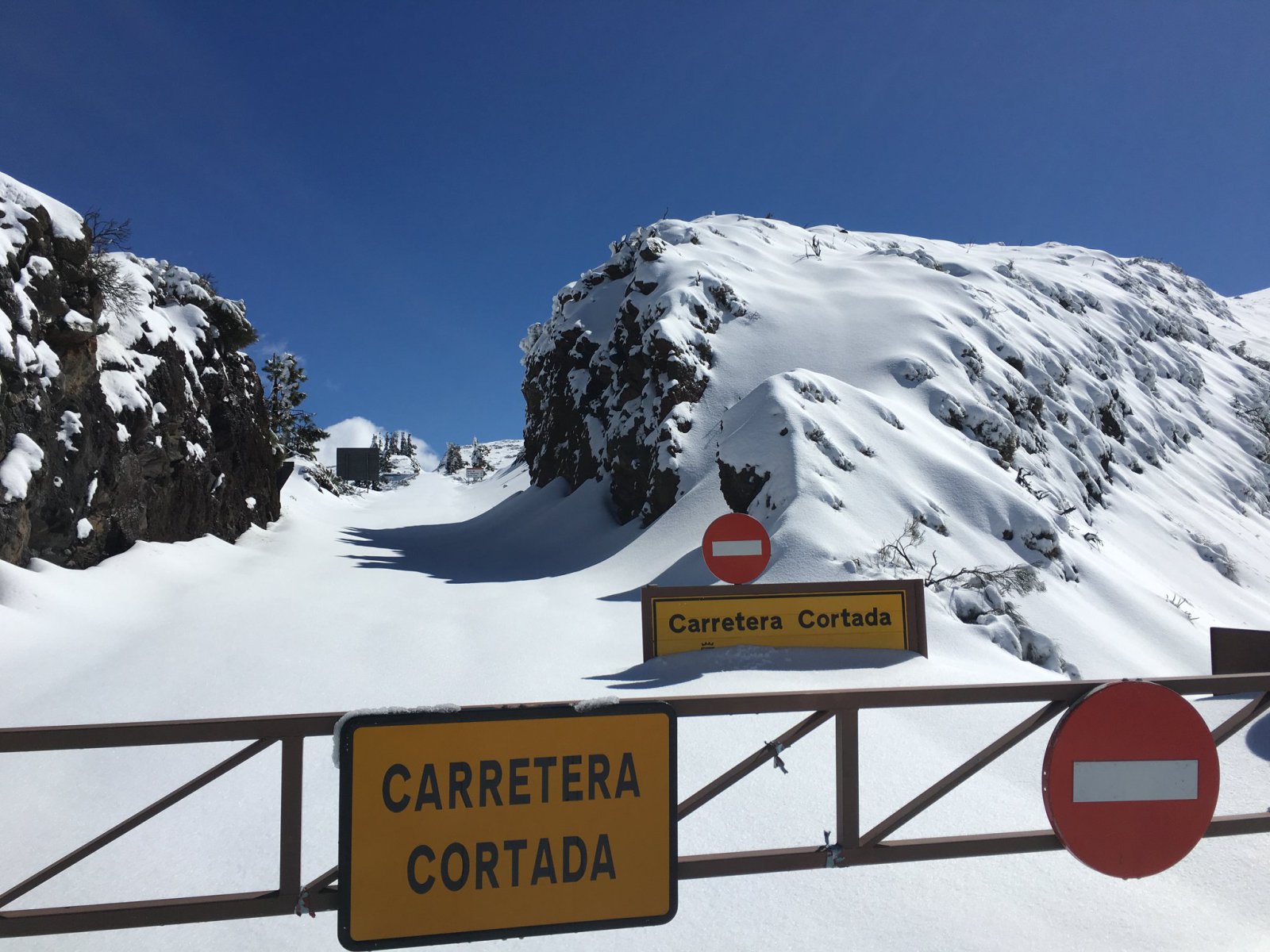 Lezárták a Teide Nemzeti Parkot (La Opinión / Twitter)