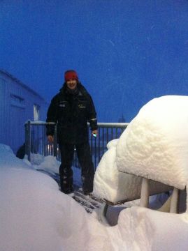 Nem kevés hó Turoán! - Fotó: Ruapehu