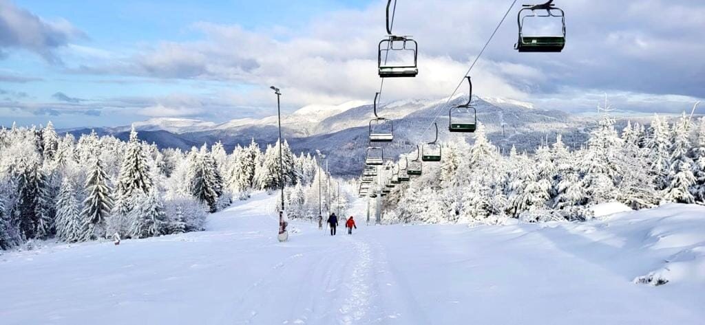 Cavnic - Kapnikbánya - a kék pálya felső része 