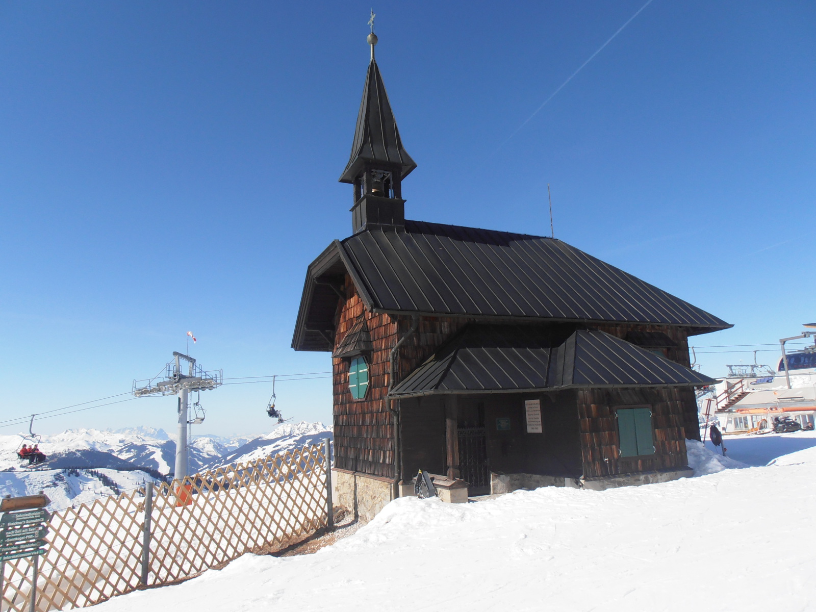 Elizabeth-kápolna a Schmittenhöhe-n (Zell am see)