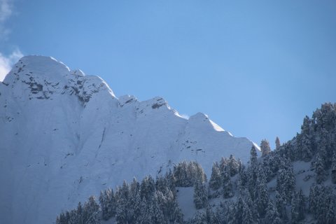 30-50 cm friss hó Kaprunban - Fotó: Stánicz Balázs