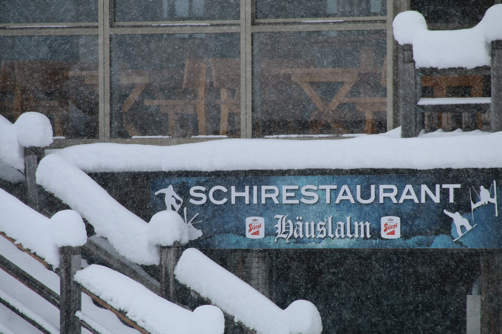 30-50 cm friss hó Kaprunban - Fotó: Stánicz Balázs