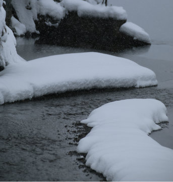 30-50 cm friss hó Kaprunban - Fotó: Stánicz Balázs