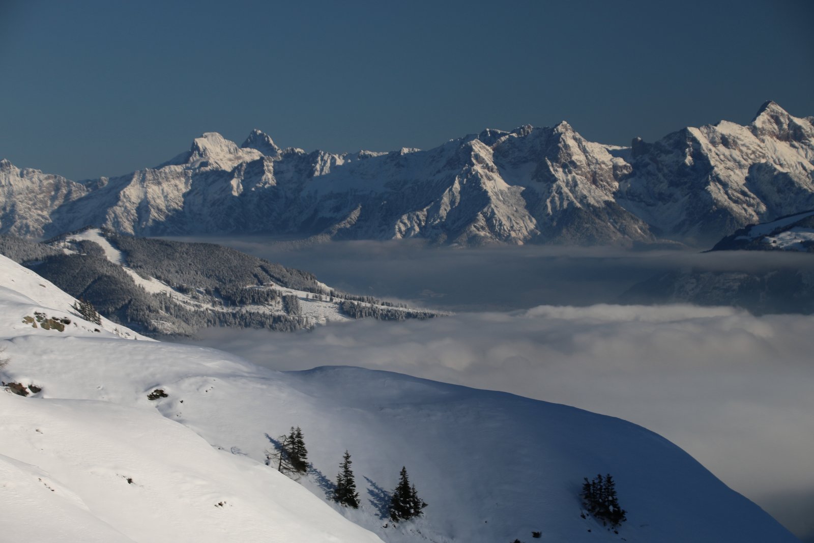Lesiklás a gleccserről Kaprunig Maiskogel érintésével - Fotó: Stánicz Balázs