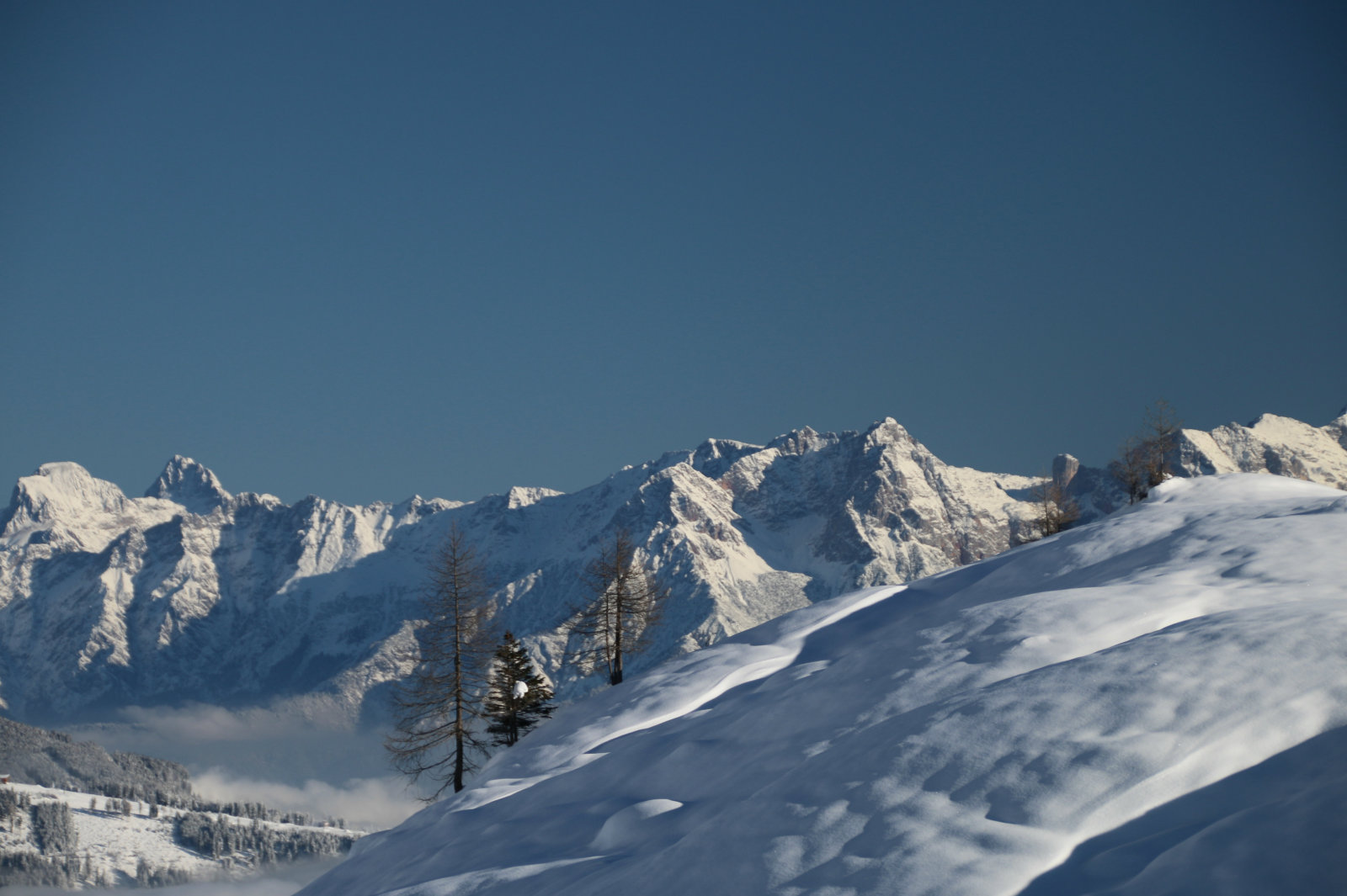 Lesiklás a gleccserről Kaprunig Maiskogel érintésével - Fotó: Stánicz Balázs