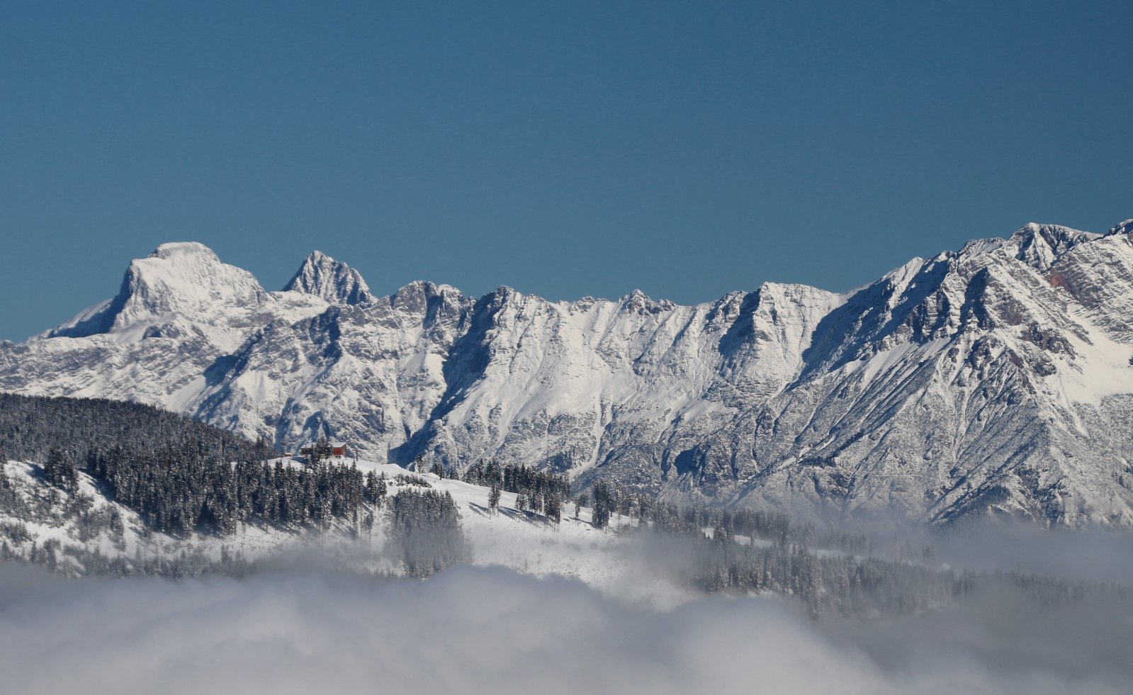Lesiklás a gleccserről Kaprunig Maiskogel érintésével - Fotó: Stánicz Balázs