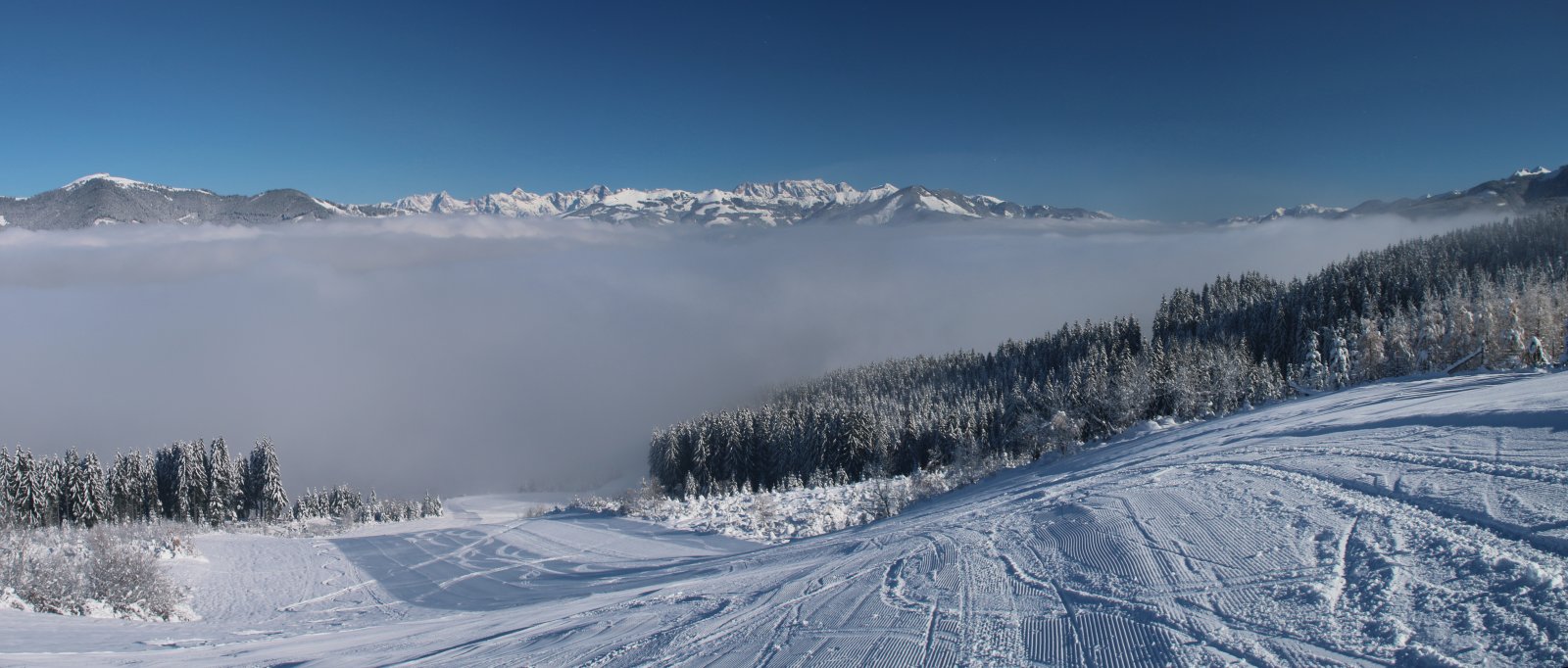 Lesiklás a gleccserről Kaprunig Maiskogel érintésével - Fotó: Stánicz Balázs