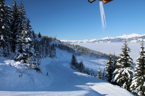 Lesiklás a gleccserről Kaprunig Maiskogel érintésével - Fotó: Stánicz Balázs