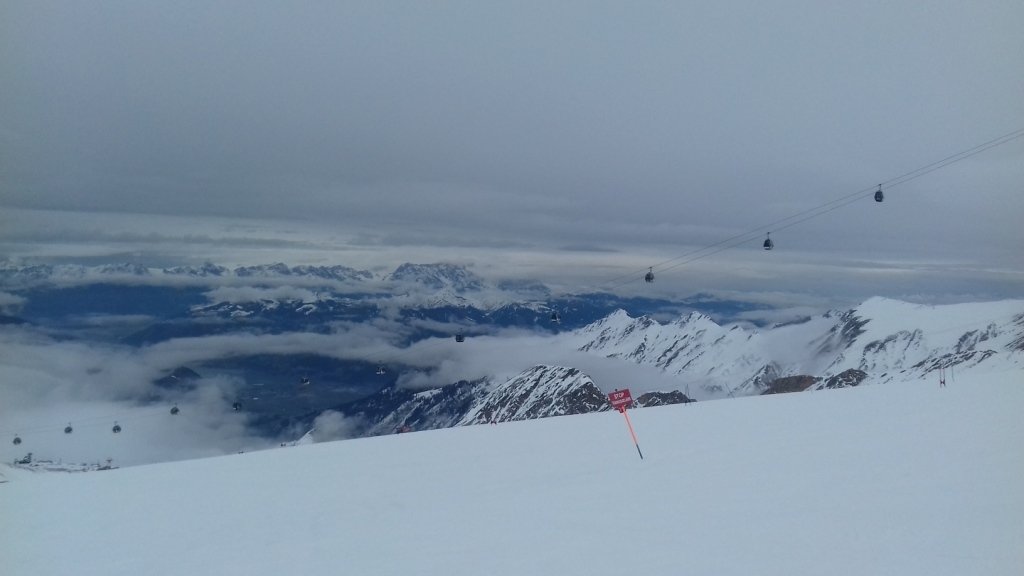 Kitzsteinhorn, ha nem süt a nap.