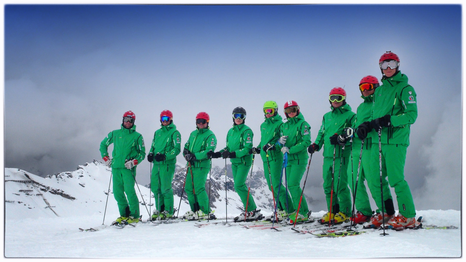 A Hungarian Interski Demoteam kihasználta a pünkösdi hosszú hétvégét Kaprunban.