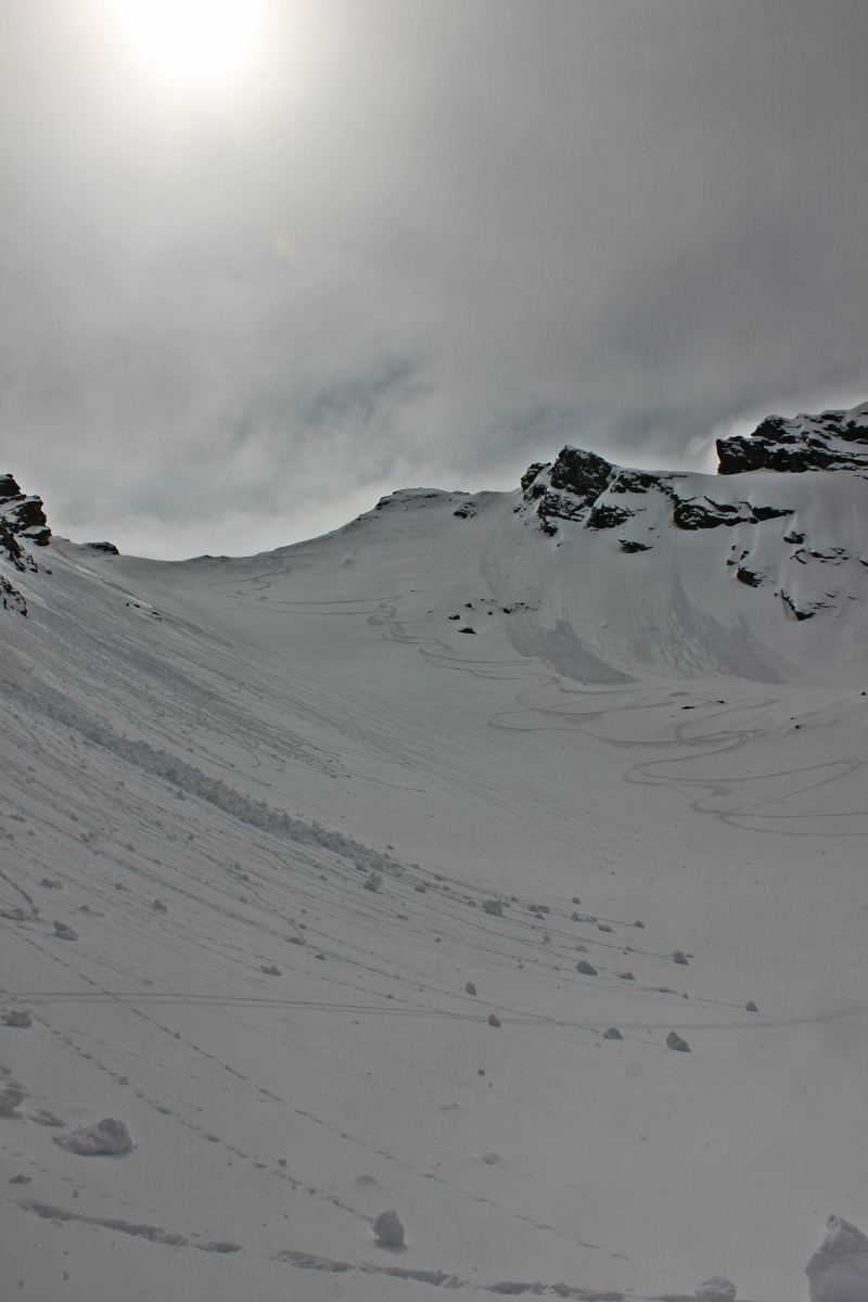 Ez a kép az első lejtőt mutatja, a meredekséget korántsem adja ki
