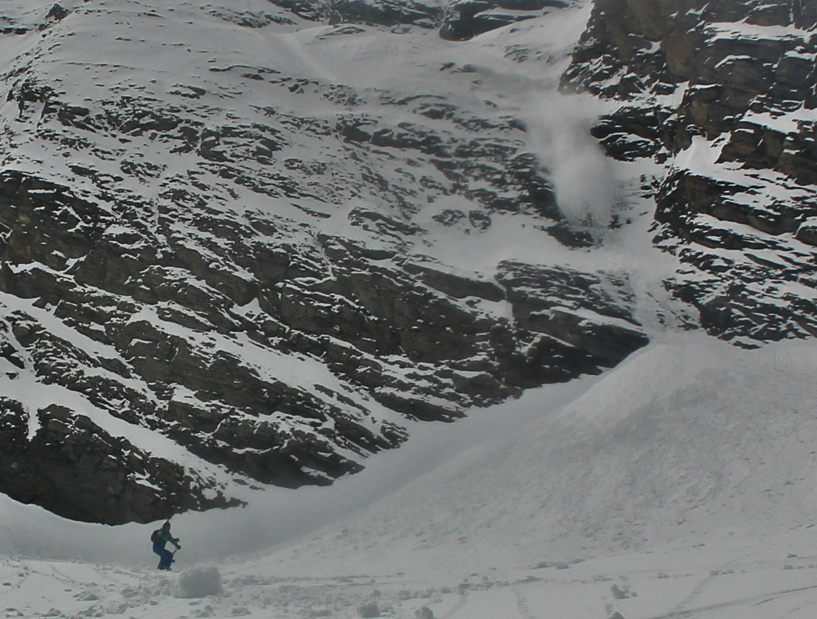 Lavinák kísérték a lesiklásunkat