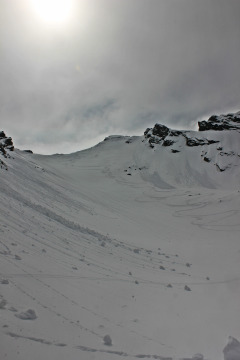 Ez a kép az első lejtőt mutatja, a meredekséget korántsem adja ki