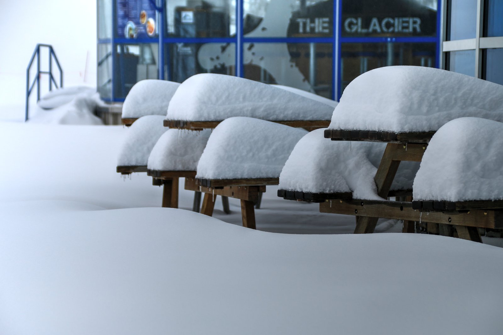 Ennyi hó esett hétfőre - Fotó. Stánicz Balázs (Stani)