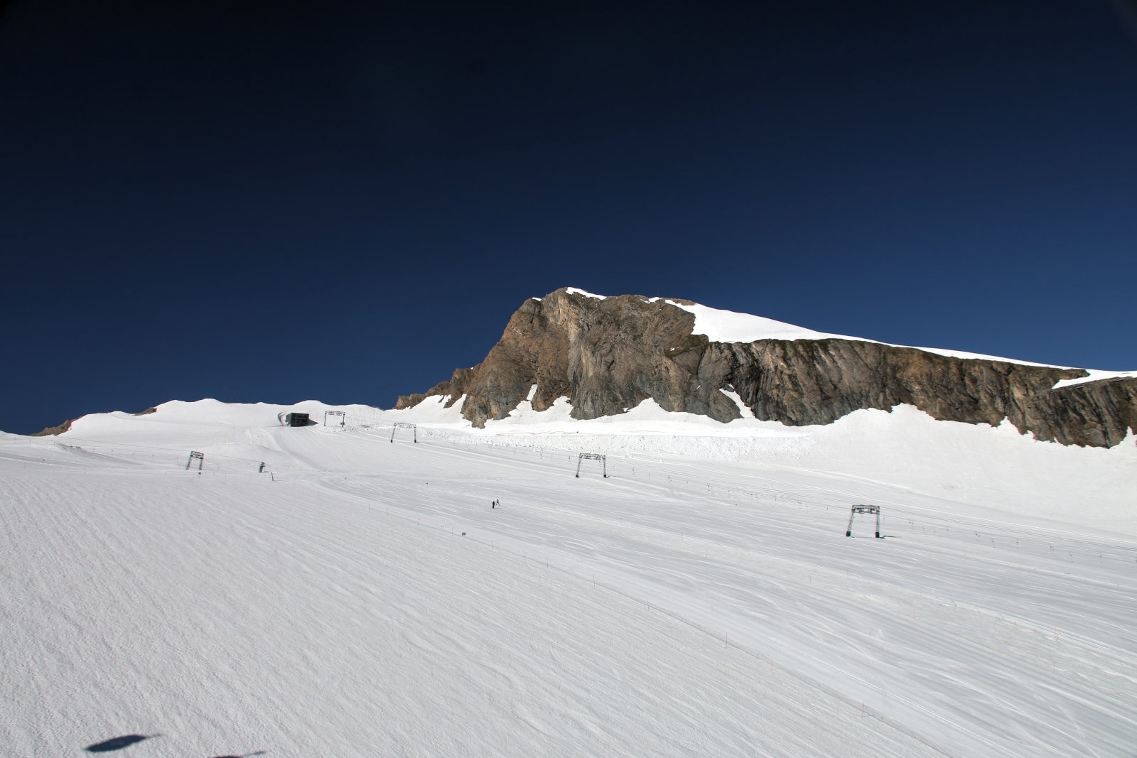 Kitzliftek felső szakasza a Gletscherjet 4-ből