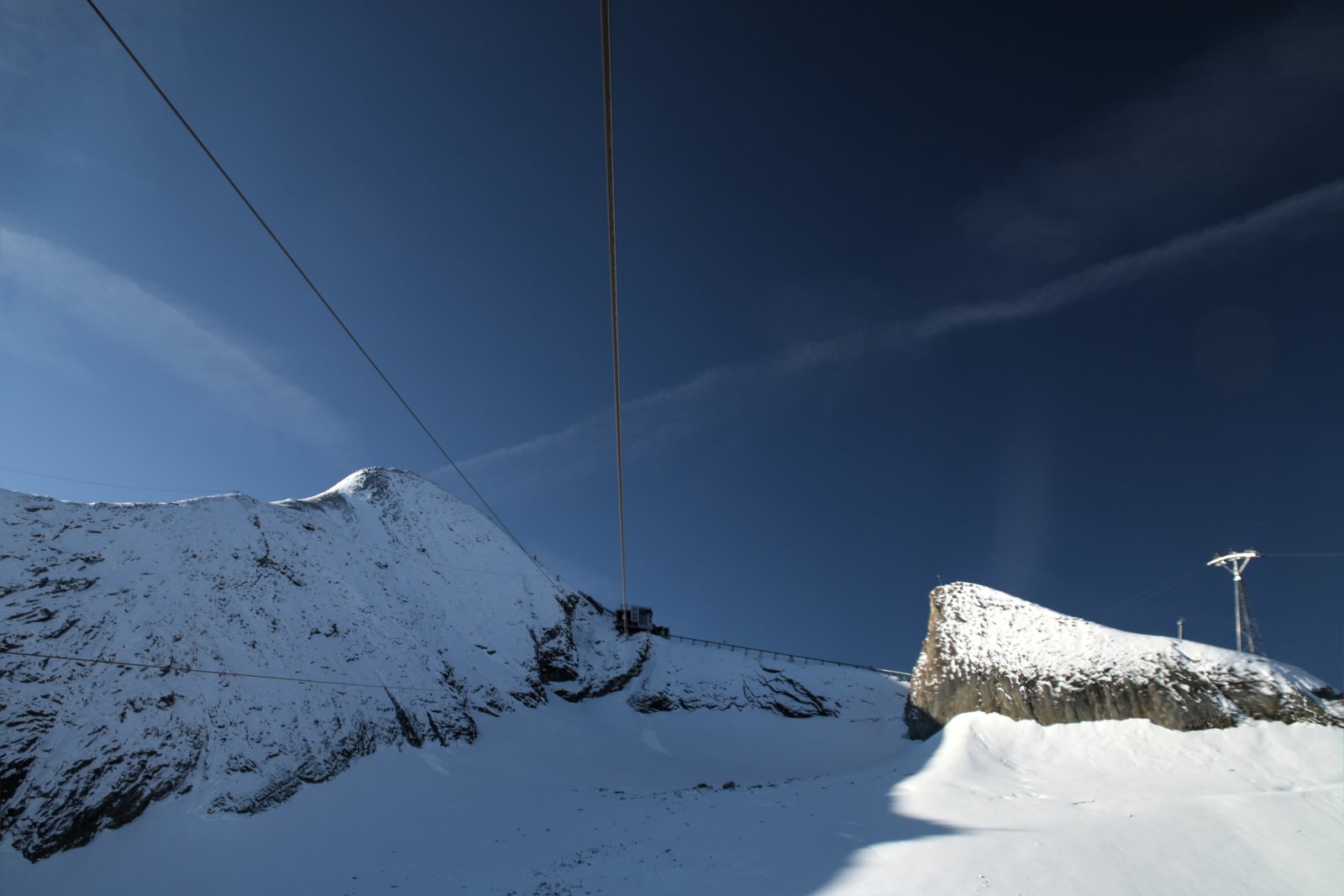 Kilátás a Gipfelbahn nagykabinosról