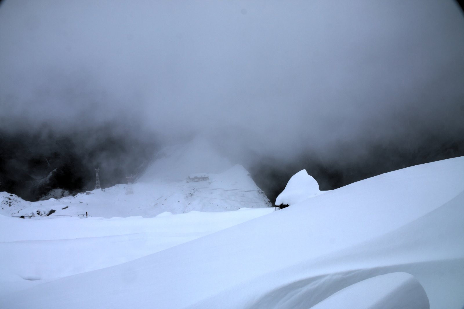 50 cm friss hó Kaprunban - Fotó: Stánicz Balázs (Stani)