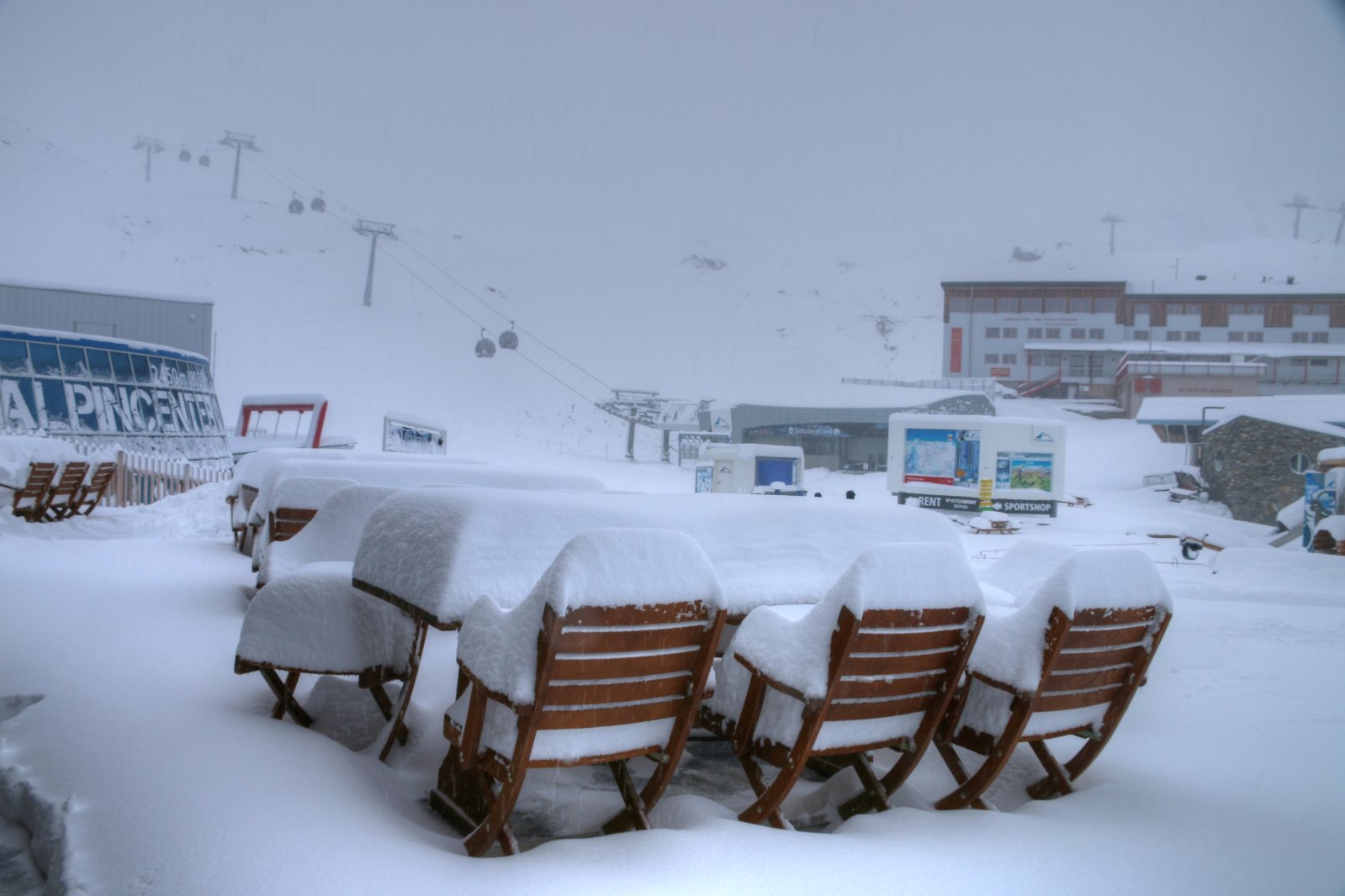 50 cm friss hó Kaprunban - Fotó: Stánicz Balázs (Stani)