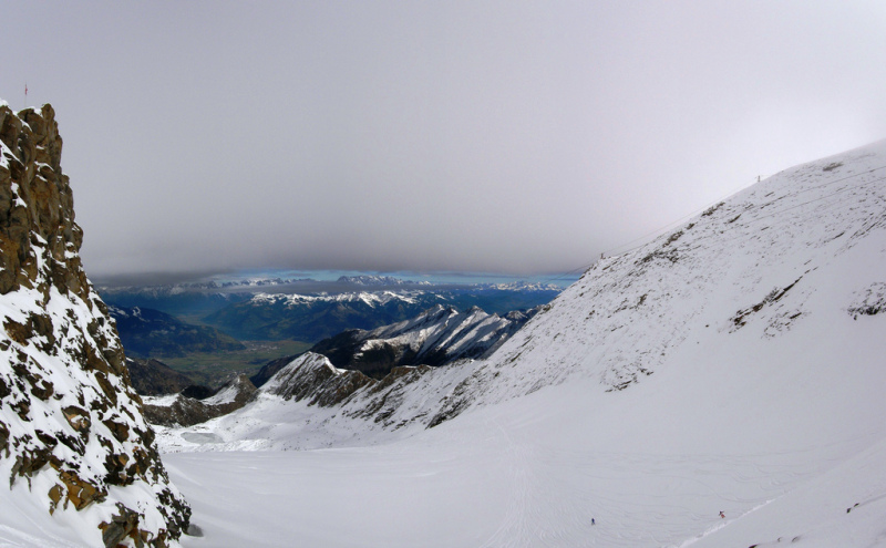 Kilátás az Ice Age - Magnetköpfl Route tetejéről - Kattints a képre a nagyításhoz